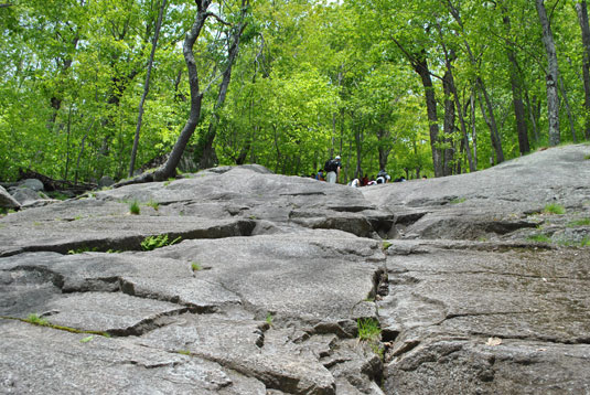 Rock climbing at Mt. Monadnock Rock climbing at Mt. Monadnock