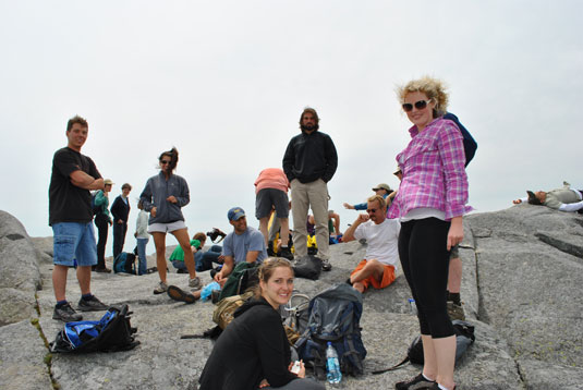 At the Summit of Mt. Monadnock At the Summit of Mt. Monadnock