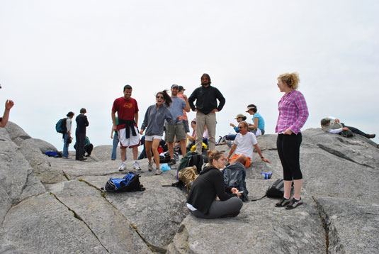 At the Summit of Mt. Monadnock At the Summit of Mt. Monadnock