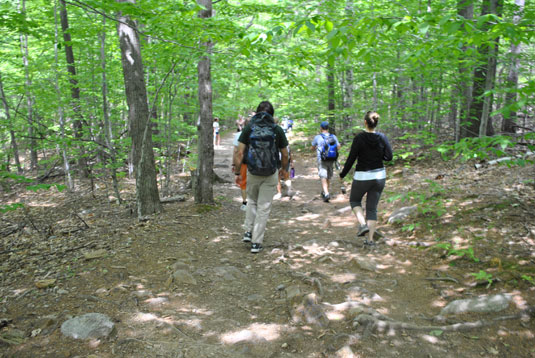 Hiking Mt. Mounadnock Hiking Mt. Mounadnock