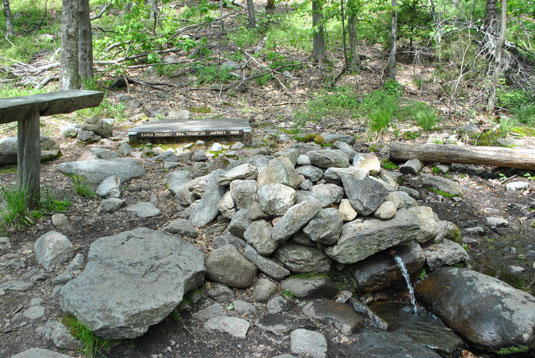 Replenish water in Mt. Monadnock Replenish water in Mt. Monadnock