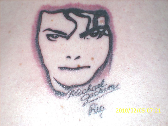 Michael Jackson Tattoo - RIP Michael Jackson Tattoo
