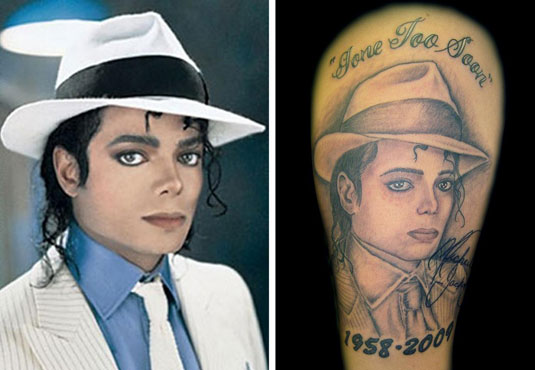 Michael Jackson Tattoo by Frank Diamond Michael Jackson Tattoo by Frank Diamond