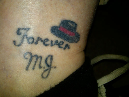 Michael Jackson Tattoo - Forever MJ Michael Jackson Tattoo - Forever MJ