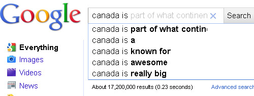 Google Canada Google Canada