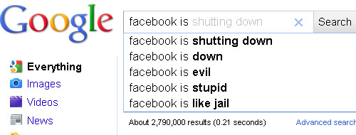 Google Facebook Google Facebook