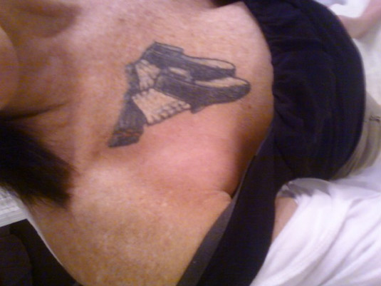 Michael Jackson Dancing Shoes Tattoo by Heather Steele Michael Jackson Tattoo by Heather Steele