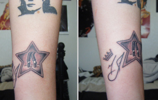 Michael Jackson Tattoo - King of Pop Michael Jackson Tattoo