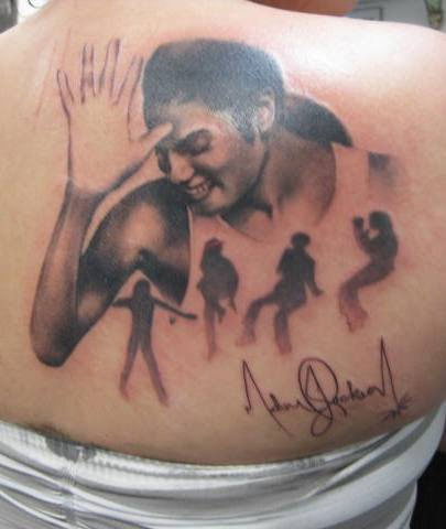 Michael Jackson Tattoo by Ally Michael Jackson Tattoo by Ally
