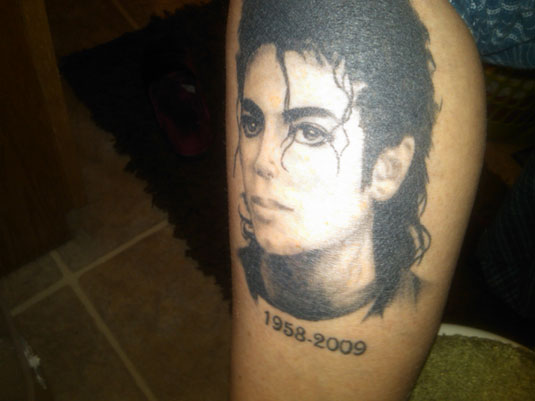 Michael Jackson Tattoo by Sherry Stuber Michael Jackson Tattoo by Sherry Stuber