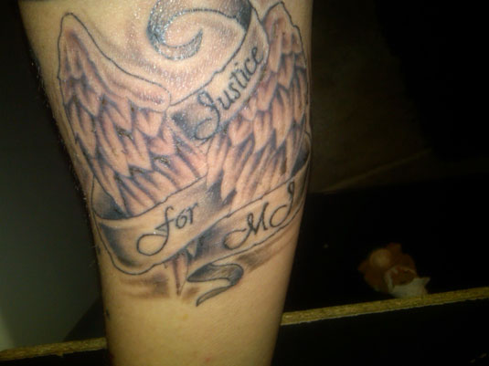 Michael Jackson Tattoo by Sherry Stuber Michael Jackson Tattoo by Sherry Stuber