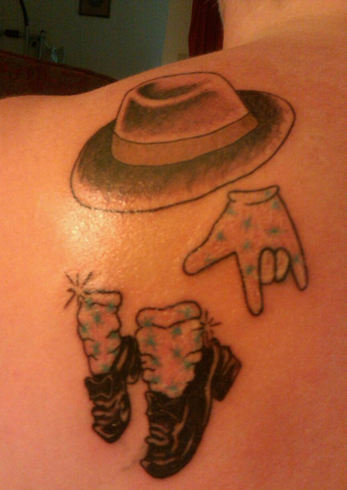 MJ Tattoo: Hat, Glove and Shoes MJ Tattoo: Hat, Glove and Shoes